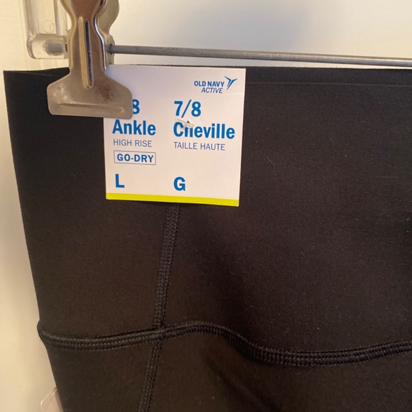 Black 7/8 leggings brand new - Picture 2 of 3